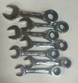 TEQ PRO metric ratcheting combination wrench set