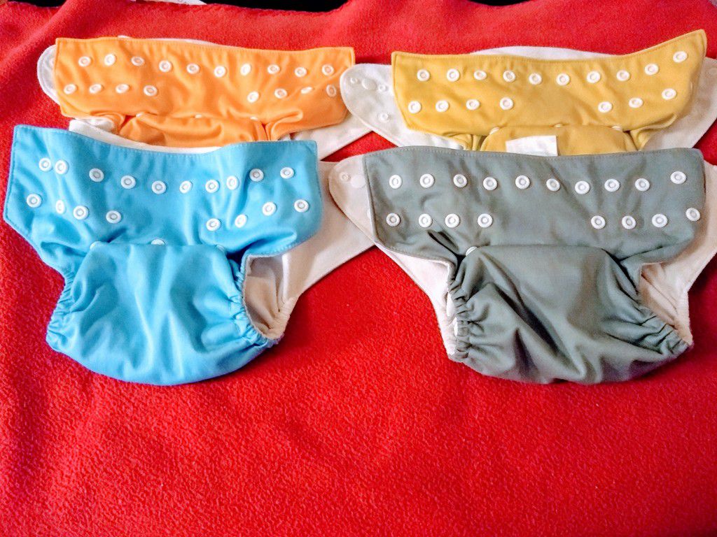 Alva baby diapers - used and new diaper