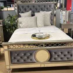 McLennan Bedroom Set🍀 4-Piece Queen or King Dresser,Mirror,Nightstand Bedroom Set💫Finance Available
