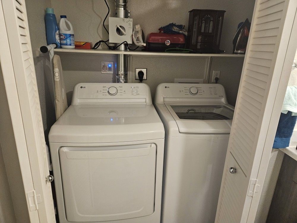 Washer&electric Dryer 