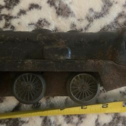 Vintage Marx TIn Metal Black WInd Up Rallroad
Locomotive No Key 1950's