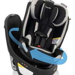 Evenflo Revolve360 Slim 2-in-1 Rotational Car Seat with Quick Clean Cover 