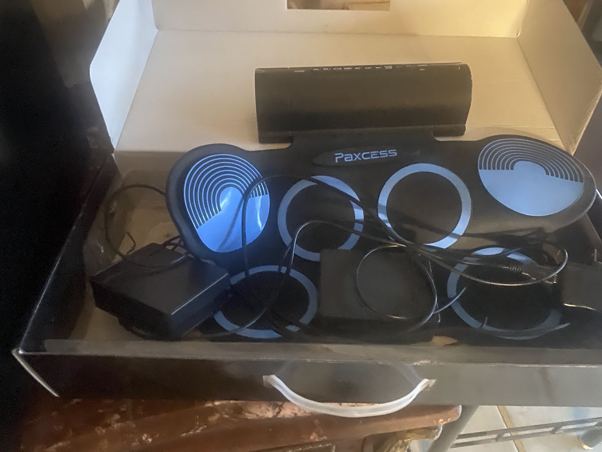 Portable Electronic Drum Pad Set
