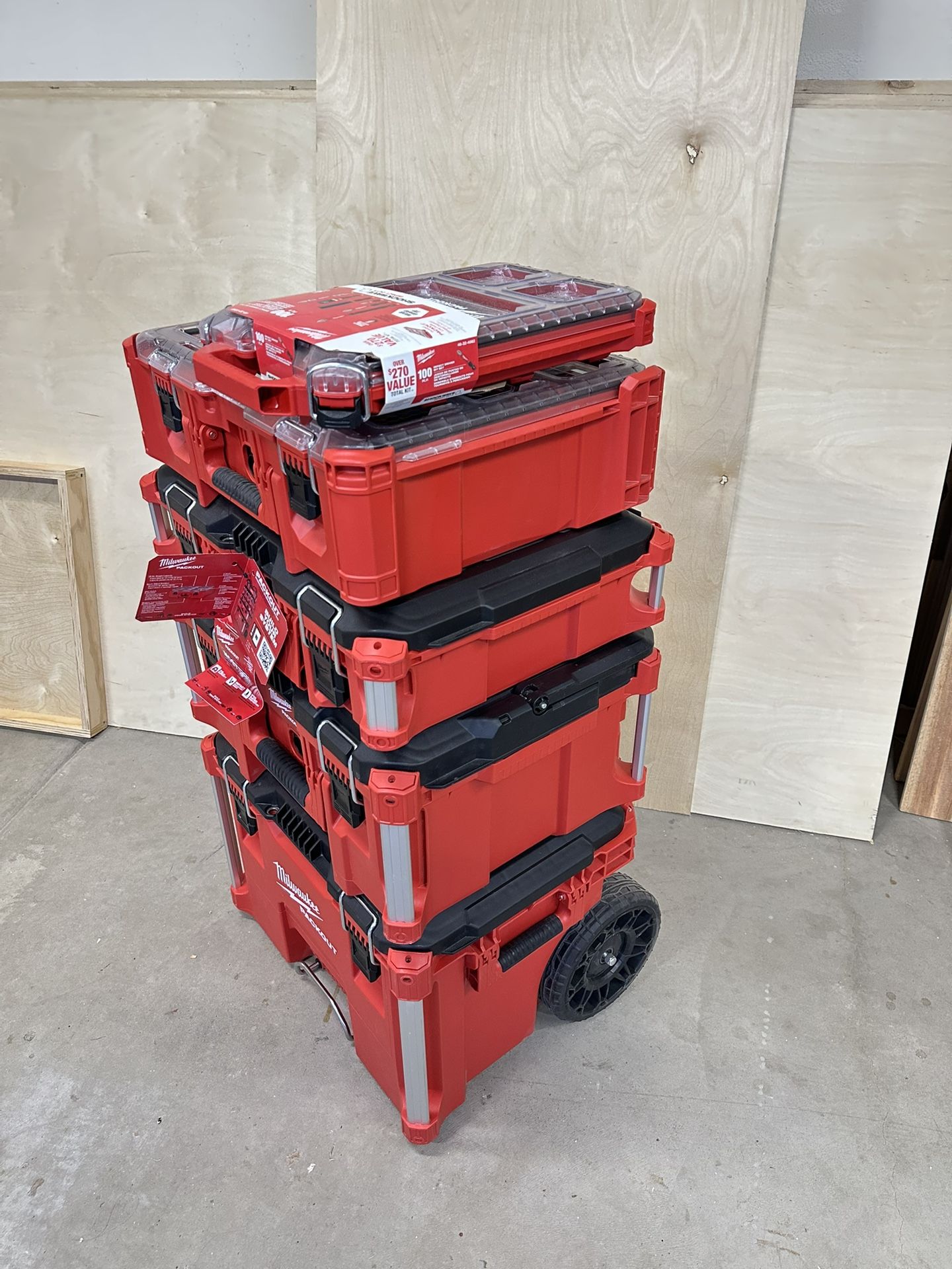 Milwaukee 5 Piece PACKOUT
