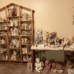 Angels And/or Display Cabinet
