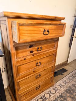 Solid Wood Tall Dresser Anaheim