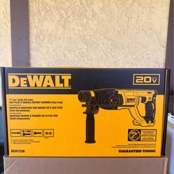 New Dewalt 20V Max Brushless 1in SDS Plus Rotary Hammer