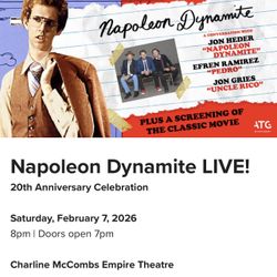 Napoleon Dynamite Movie Tickets