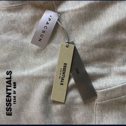 Xl Light Oatmeal Essential Hoodie Brand New 