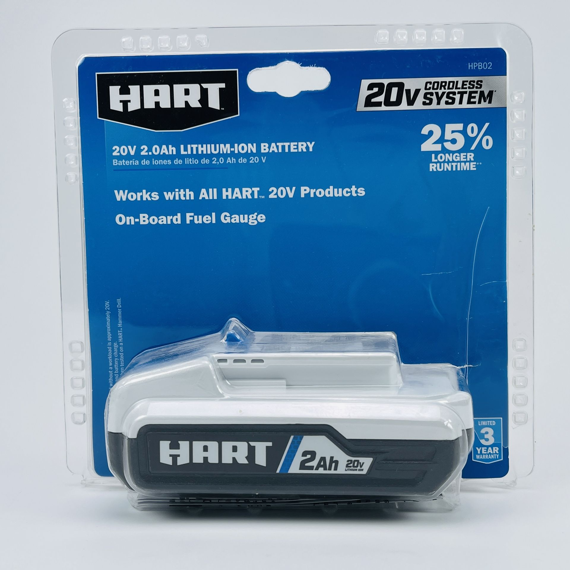 HART HPB02 20V Lithium-Ion Battery New Factory Sealed