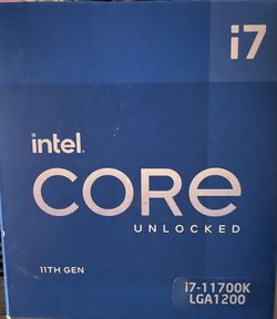 Intel Core i7 11700k Processor 11th Gen