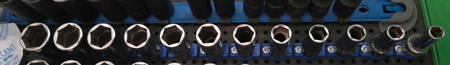 12pc 3/8 drive 6 point metric flank drink semi deep chrome socket set