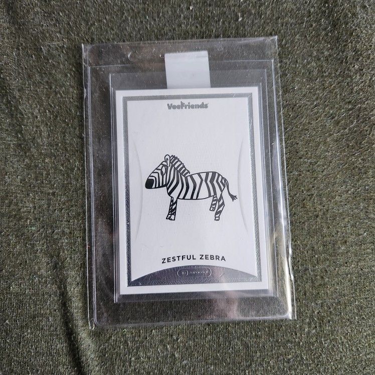 Zestful Zebra – VeeFriends Series 1 – Ultra Rare Collector’s Piece