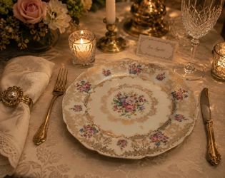 Royal Ivory Windsor Dinner Plate Perfect Gift 🎁