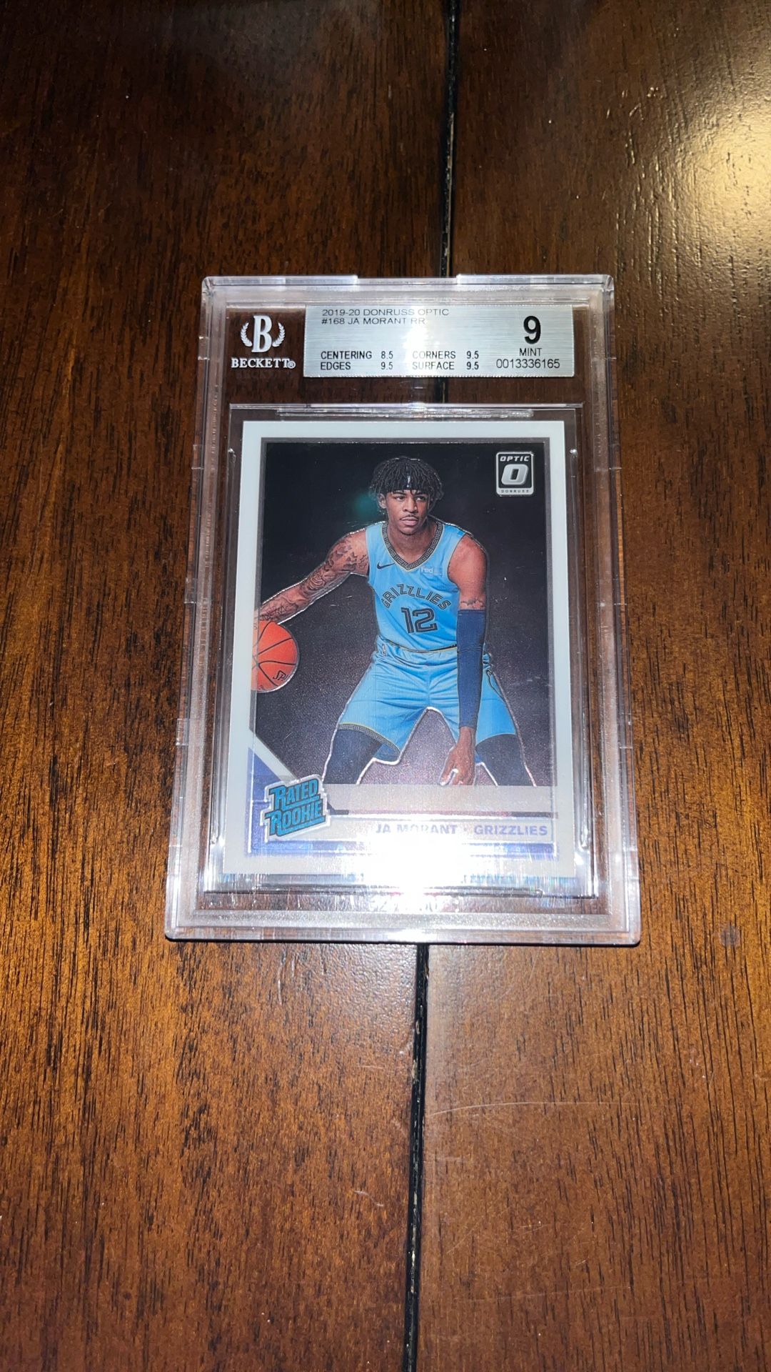 Ja Morant Rated Rookie Beckett 9