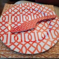 Dessert Plate And Server 