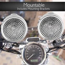 NEW In Box - 400 Watt Motorcycle / Boat Speaker Amplifier System!