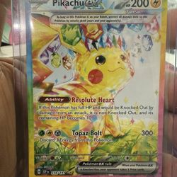 Pikachu Ex Surging Sparks 238/191