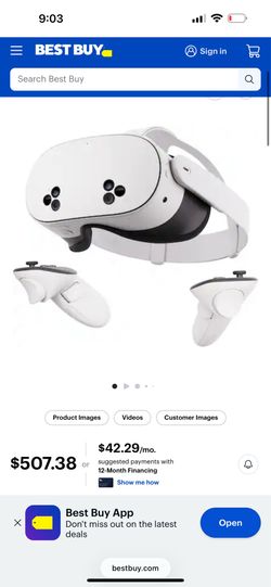 Meta quest headset 3s