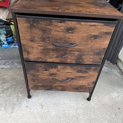 Side Table With Drawers