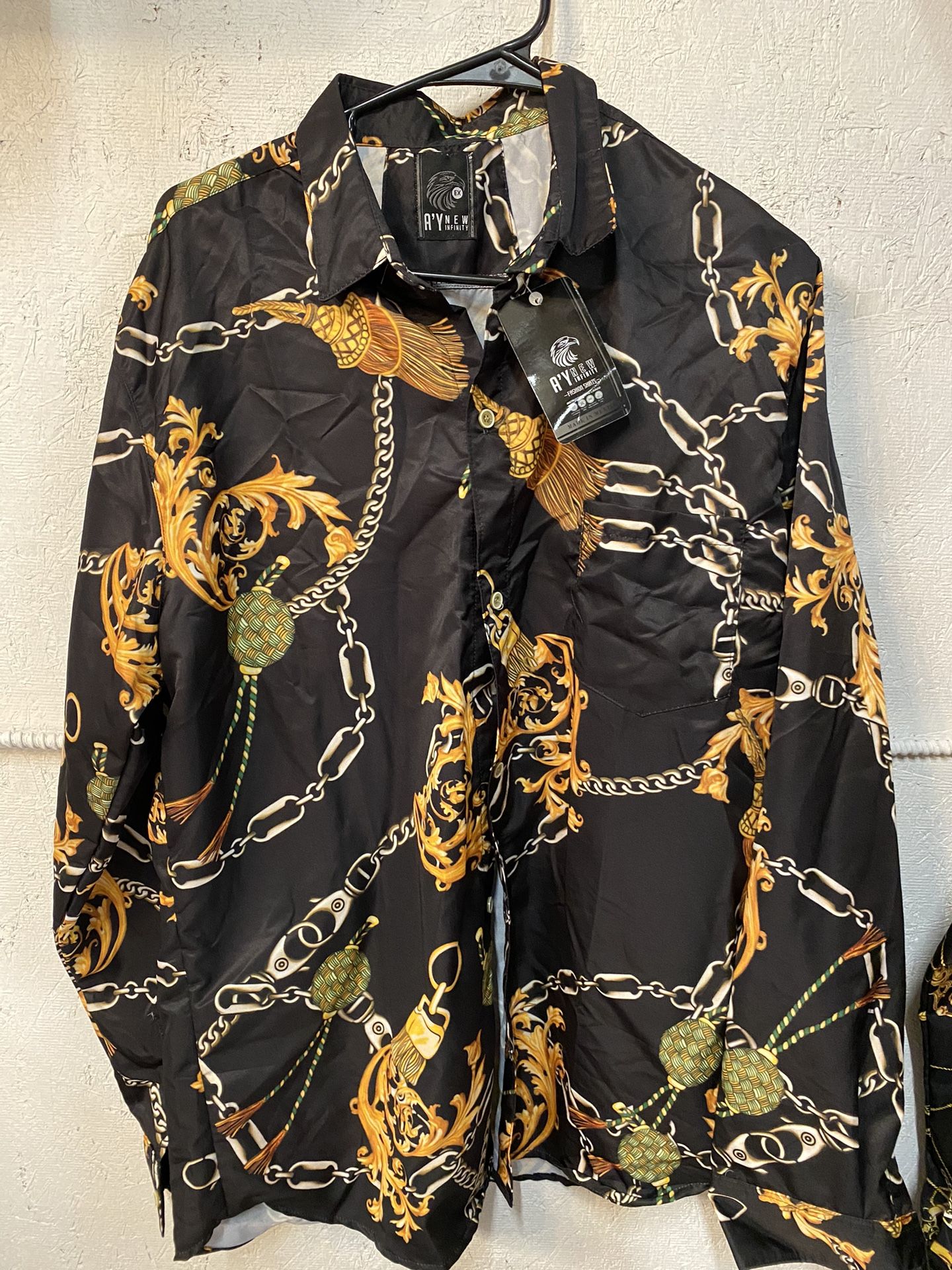 Ay A New Men’s Shirt Long Sleeve Xl