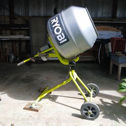 Ryobi concrete mixer