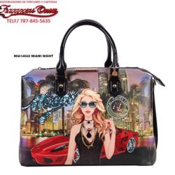 Nicole Lee Miami Night Top Handle Handbag