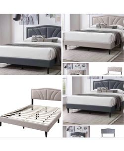 Queen Bed frame not including mattress