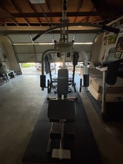 Work out rope machine
