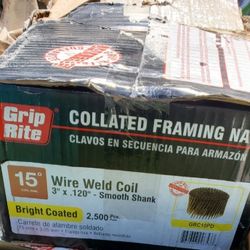 15 Degree Framing Nails