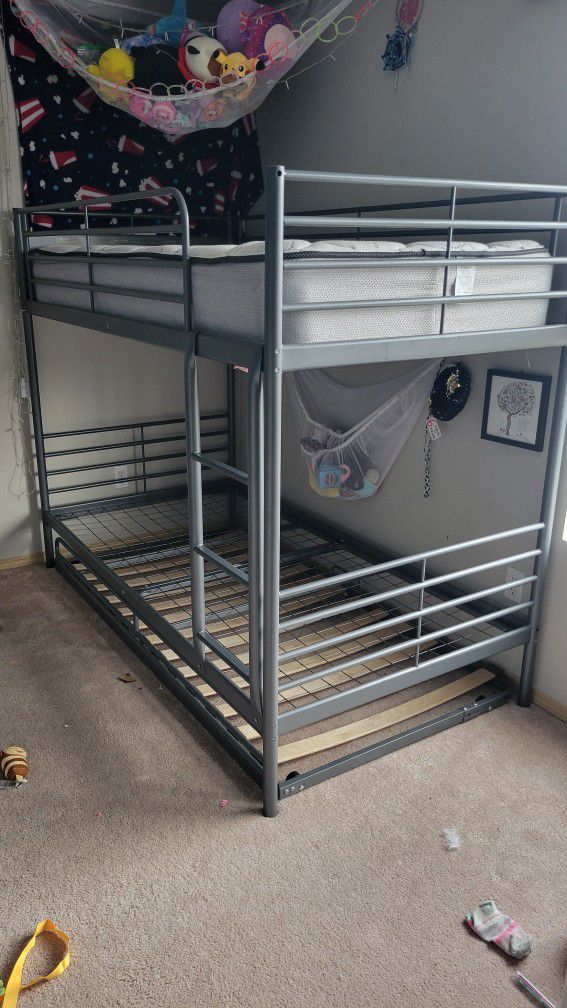 Bunk Bed With Mattress And Trundle