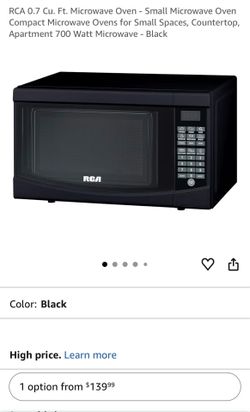 RCA 0.7 Cu. Ft. Microwave Oven - Small Microwave