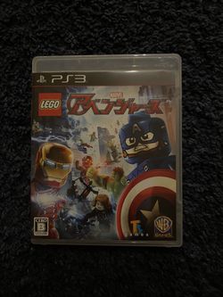 PS3 Japanese Lego Avengerss game