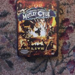 Motley Crue Live Carnival Of Sins DVD