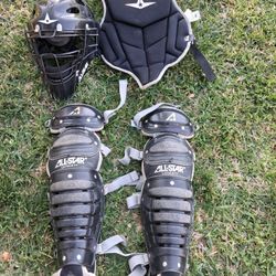 All Star Catchers Baseball Gear , Used Great Condition 