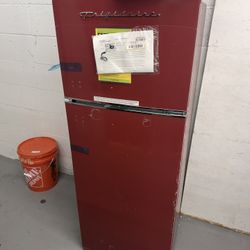 Red Dual Fridge Frigidaire 