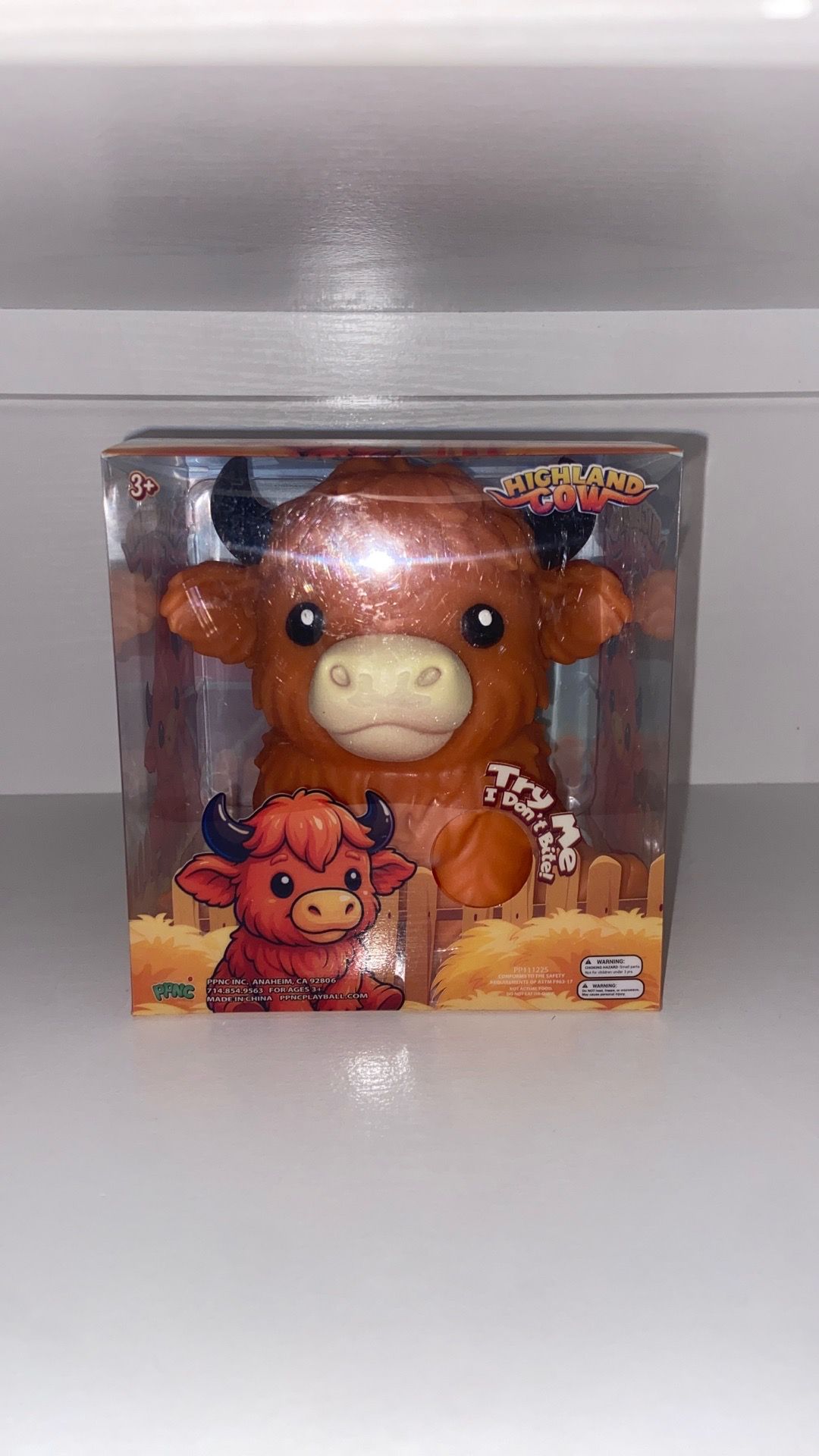 Highland cow squishy