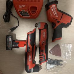 MILWUAKEE M12 power tools of three