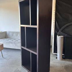 SOLID WOOD BOOKSHELF