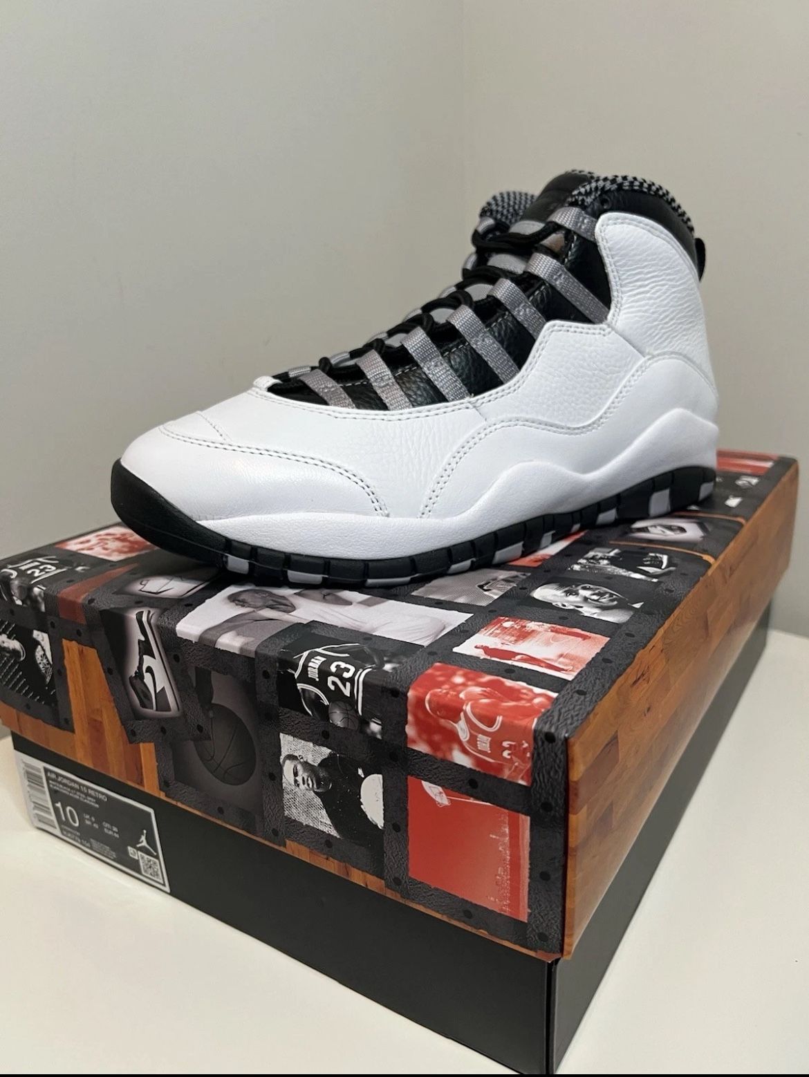 Air Jordan 10 OG Steel NEW SZ 10 2025 SNKRS Nigel Travis