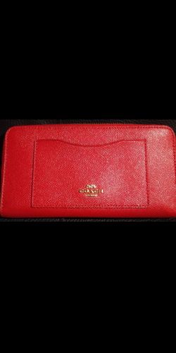 Women's Coach Wallet / Clutch Purse