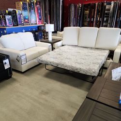 Rannis Sofa Sleeper and Sleeper Loveseat Set