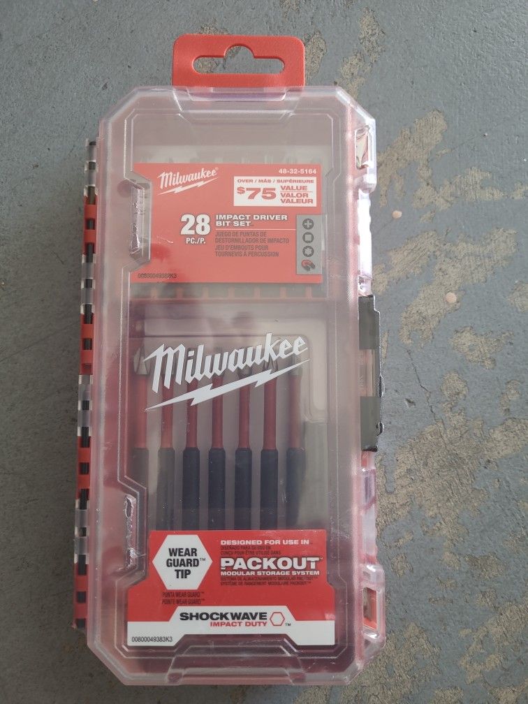 Brand New 28 Piece Impac Driver Bit Set