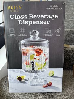 Glass Beverage Dispenser