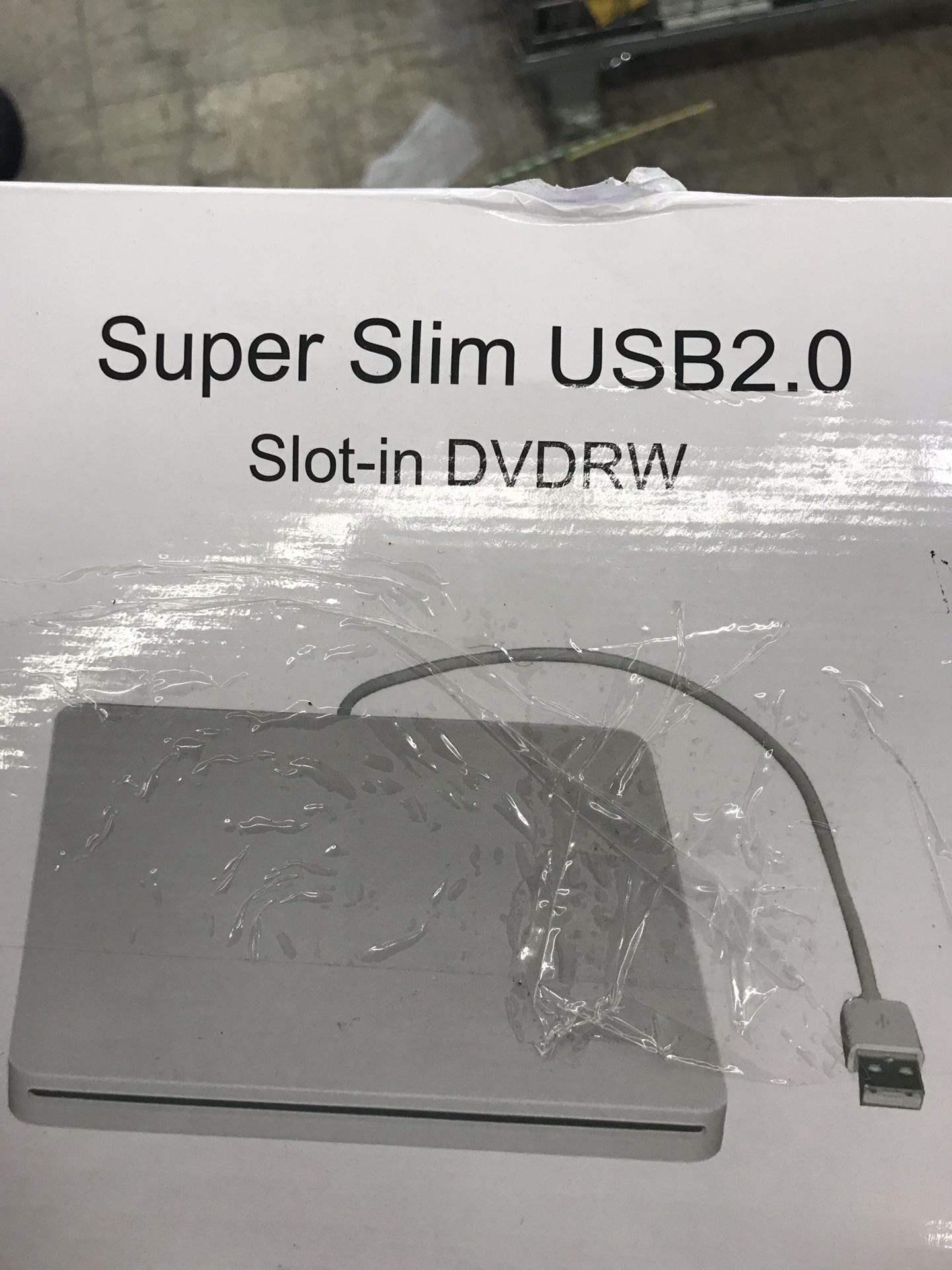 Super slim USB2.0 slot-in DVDRW
