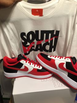 Nike Air Force 1 Size 12.5 With Matching Tee Size Large