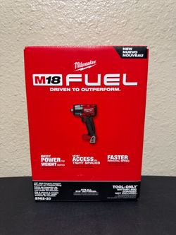 Milwaukee M18 FUEL Gen-2 18V Lithium-Ion Brushless Cordless Mid Torque 1/2 in. Impact Wrench w/Friction Ring (Tool-Only)