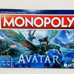 Hasbro Avatar Monopoly Board Game Defend Pandora