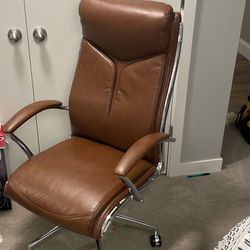 Faux Leather Desk Chair