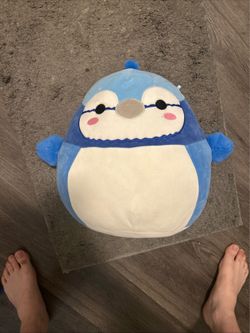 Kellytoy squishmallow Babs the Blue Jay 12 inch plush toy